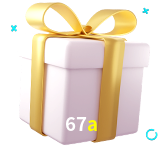 Receba seus bônus de boas-vindas no 67a